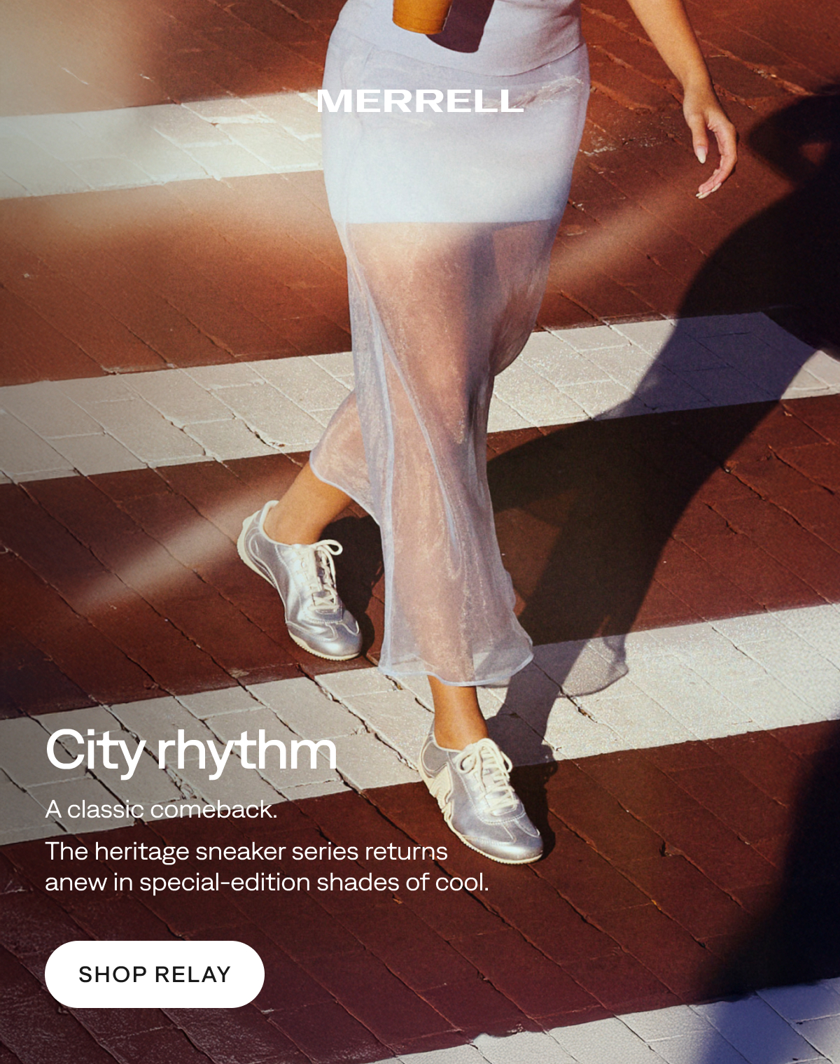 MERRELL - City rhythm - A classic comeback. The heritage sneaker series returns anew in special-edition shades of cool.