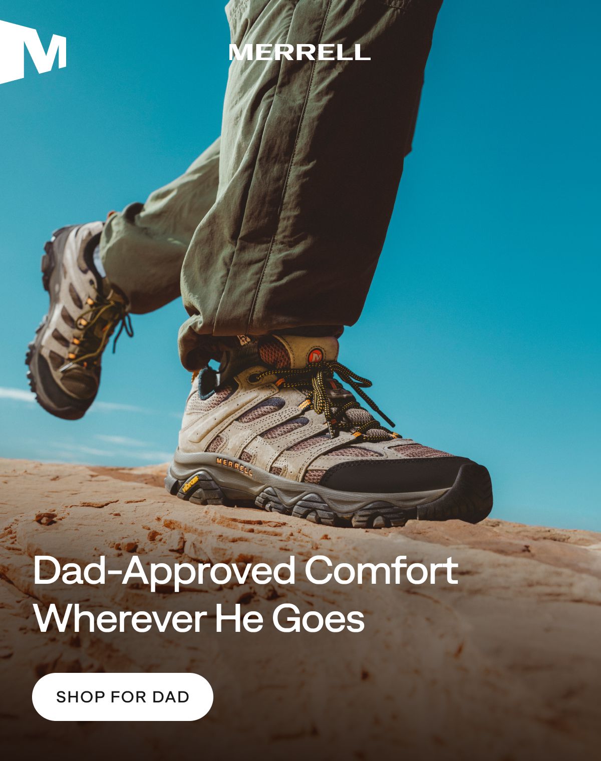 MERRELL. Dad‑Approved Comfort Wherever He Goes. Shop for Dad.