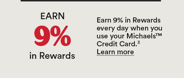 Three ways to earn at Michaels