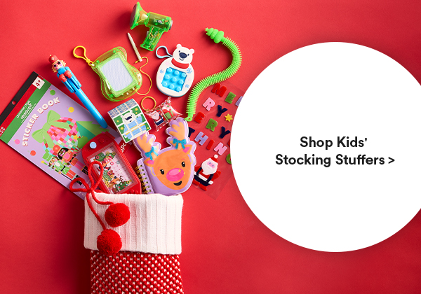 Up to 50% off Shop Kids Stocking Stuffers >