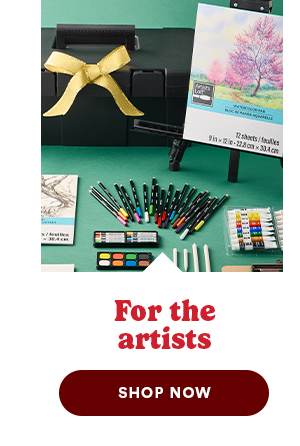 For the artists SHOP NOW