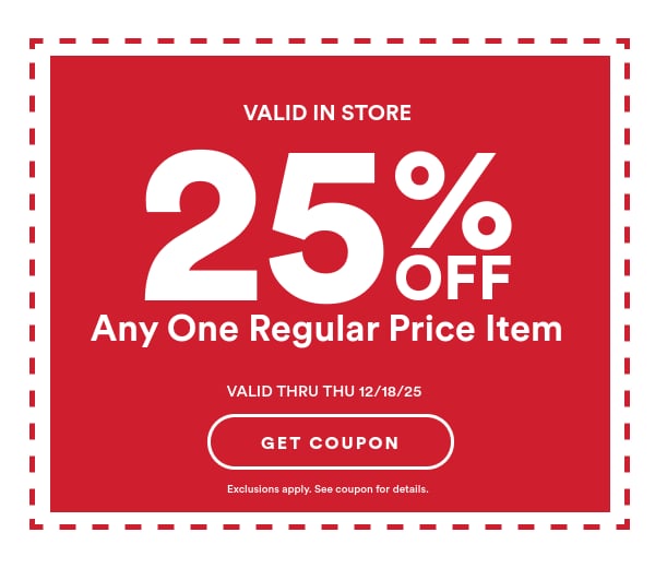 Coupon shown - Click here to get your coupon - Exclusions apply. See coupon for details.