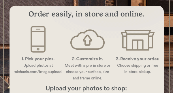 Order Easily Instore & Online