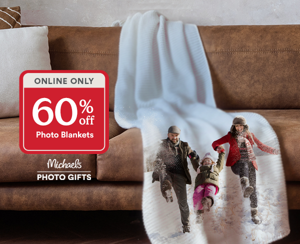 60% OFF PHOTO BLANKETS