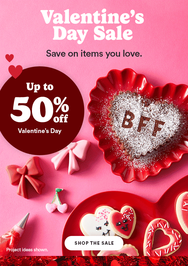 Valentines Day Sale Save on items you love. Upto 50% off Valentines Day Shop The Sale