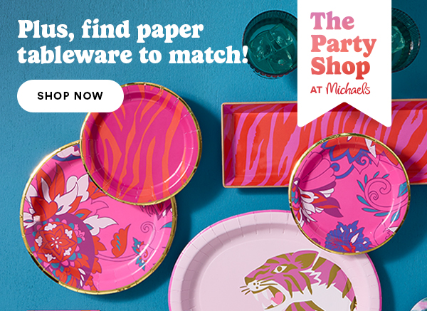 Plus, find paper tableware to match! Shop Now