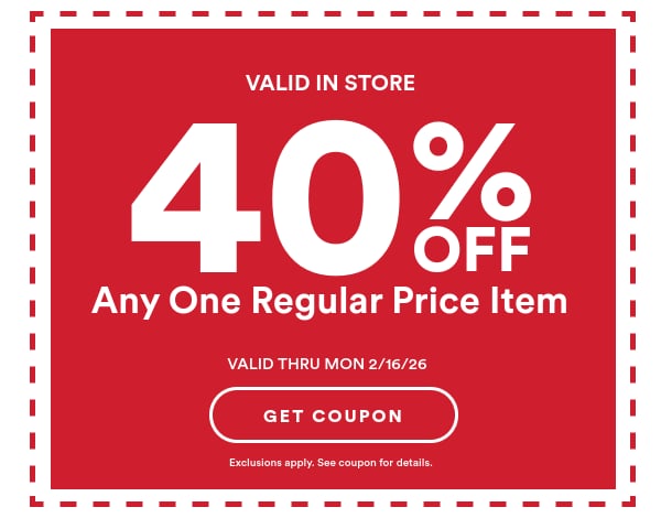 Coupon shown - Click here to get your coupon - Exclusions apply. See coupon for details.