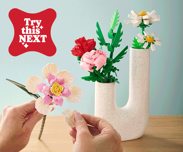 Turn Bricks into a work of art. NEW! Floral Brick Art Kits. SHOP BRICK ART