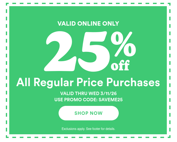 Coupon shown - Click here to get your coupon - Exclusions apply. See coupon for details.