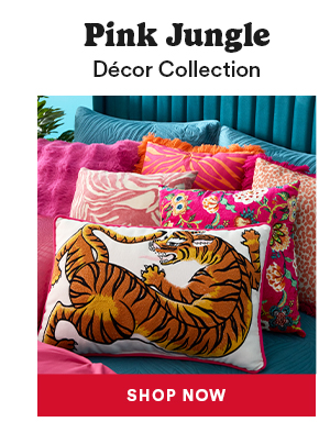 Pink Jungle Décor Collection SHOP NOW