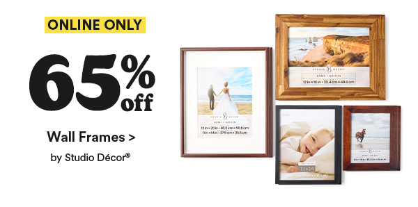 ONLINE ONLY 65% off Wall Frames > by Studio Décor®