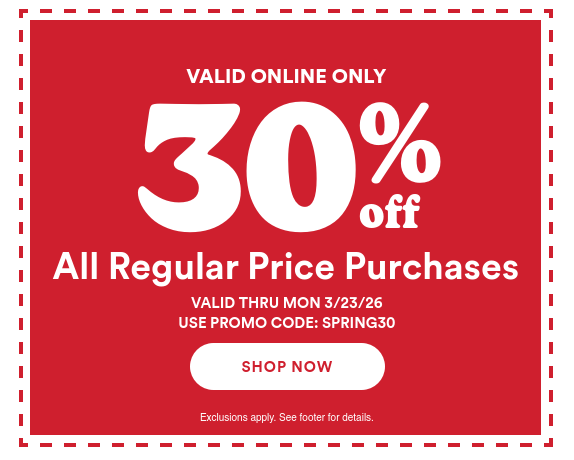 Coupon shown - Click here to get your coupon - Exclusions apply. See coupon for details.