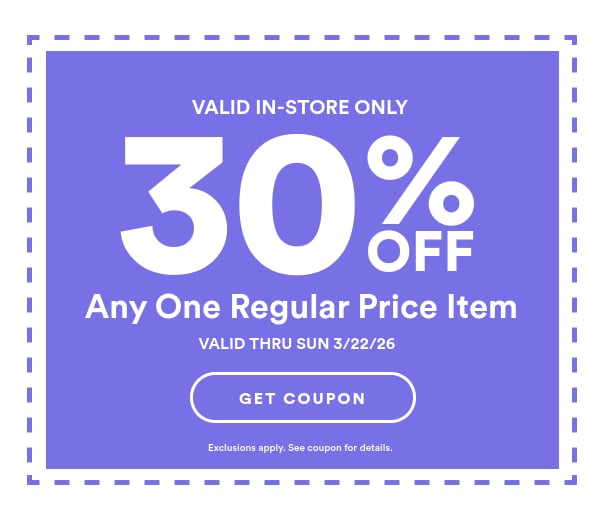 Coupon shown - Click here to get your coupon - Exclusions apply. See coupon for details.