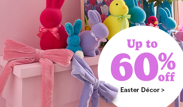 Up to 60% off Easter Decor