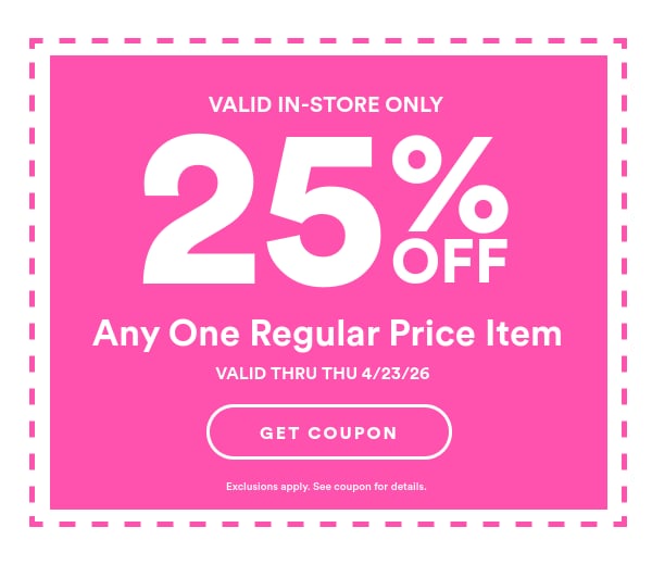 Coupon shown - Click here to get your coupon - Exclusions apply. See coupon for details.