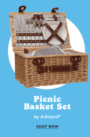 Picnic Basket Set by Ashland® Shop Now