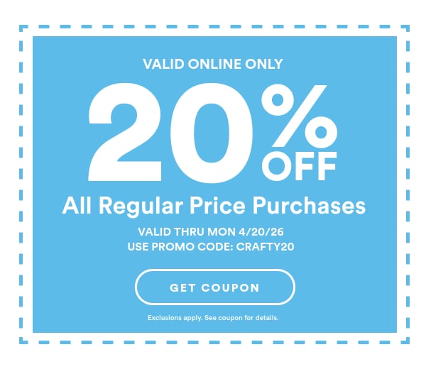 Coupon shown - Click here to get your coupon - Exclusions apply. See coupon for details.