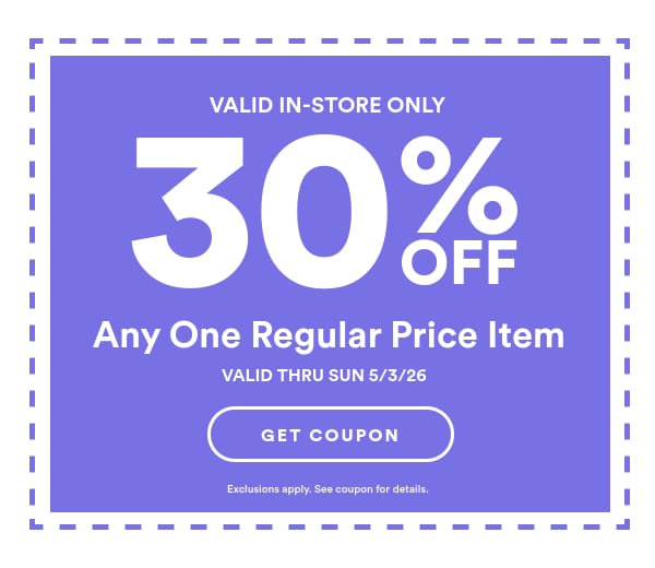 Coupon shown - Click here to get your coupon - Exclusions apply. See coupon for details.