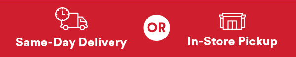 Same-Day Delivery OR In-Store Pickup