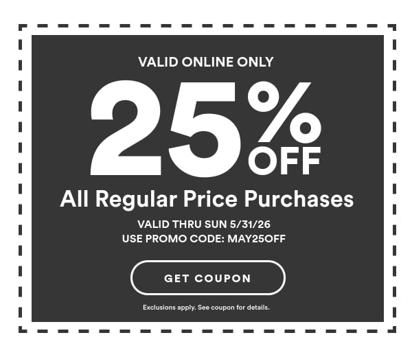 Coupon shown - Click here to get your coupon - Exclusions apply. See coupon for details.