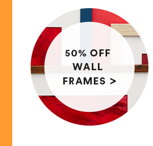 50% off wall frames