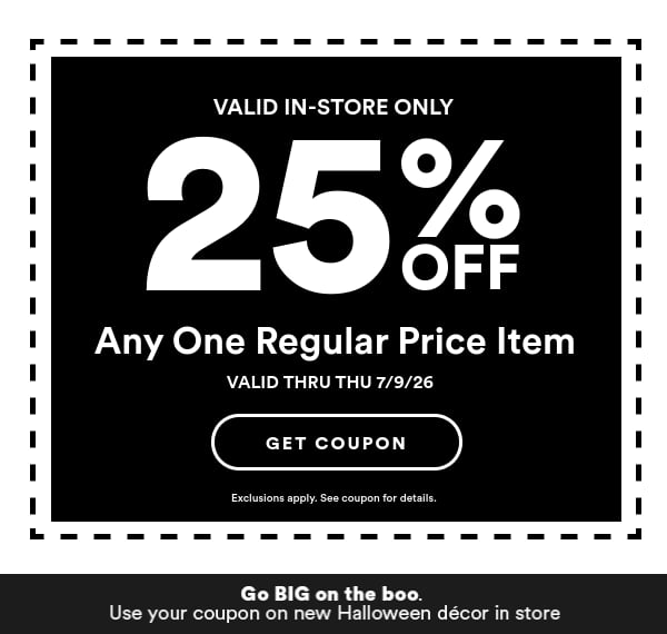 Coupon shown - Click here to get your coupon - Exclusions apply. See coupon for details.