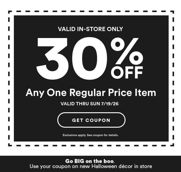 Coupon shown - Click here to get your coupon - Exclusions apply. See coupon for details.