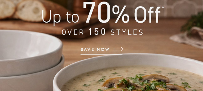 Up to 70% Off*