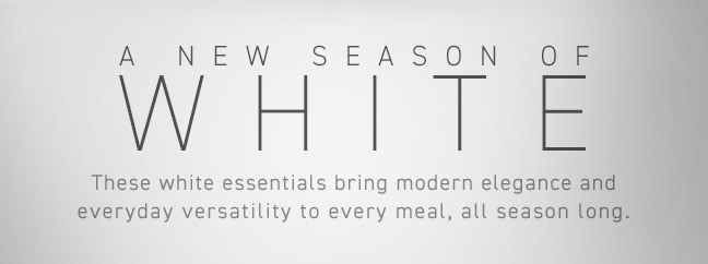A New Season of White