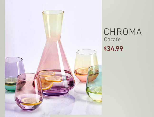 Shop Chroma Carafe $34.99