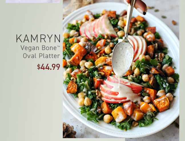 Shop Kamryn Vegan Bone™ Oval Platter $44.99