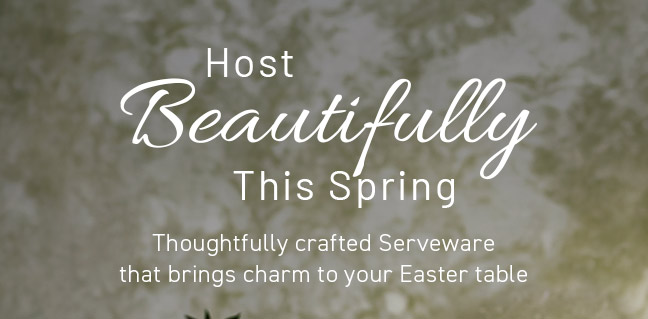 Host Beautifully This Spring
