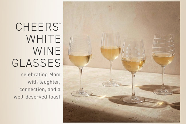 Shop Cheers® White Wine Glasses