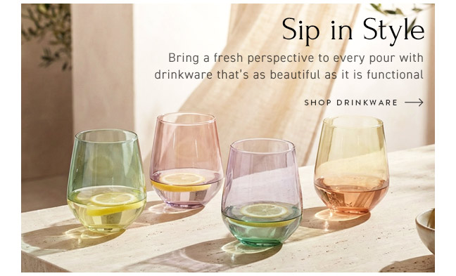 Sip in Style – Shop Drinkware