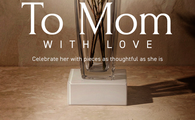 Celebrate Mom with pieces as thoughtful as she is