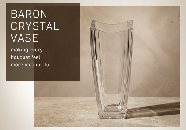 Shop Baron Crystal Vase