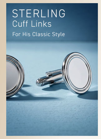 Shop Sterling Cuff Links