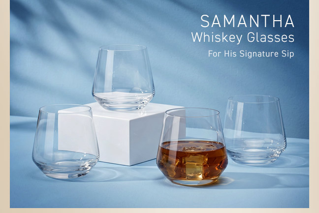 Shop Samantha Whiskey Glasses
