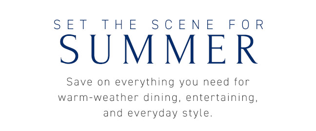 Set the Scene for Summer