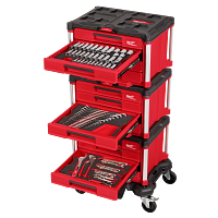 366pc. Master Mechanics Hand Tool Set with PACKOUT™ Drawers and Dolly