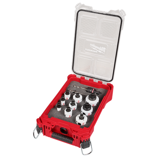 12PC QUIK LOK™ HOLE DOZER™ Bi-Metal Kit with PACKOUT™ Compact Organizer