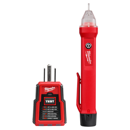 GFCI Receptacle Tester and Voltage Detector