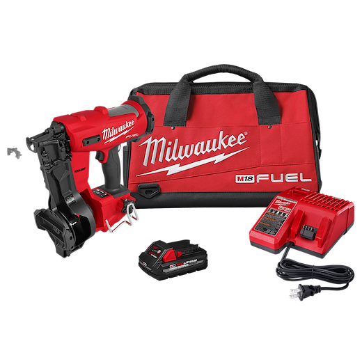 M18 FUEL™ Coil Roofing Nailer Kit