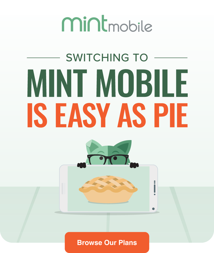 Switching to Mint Mobile is easy as pie