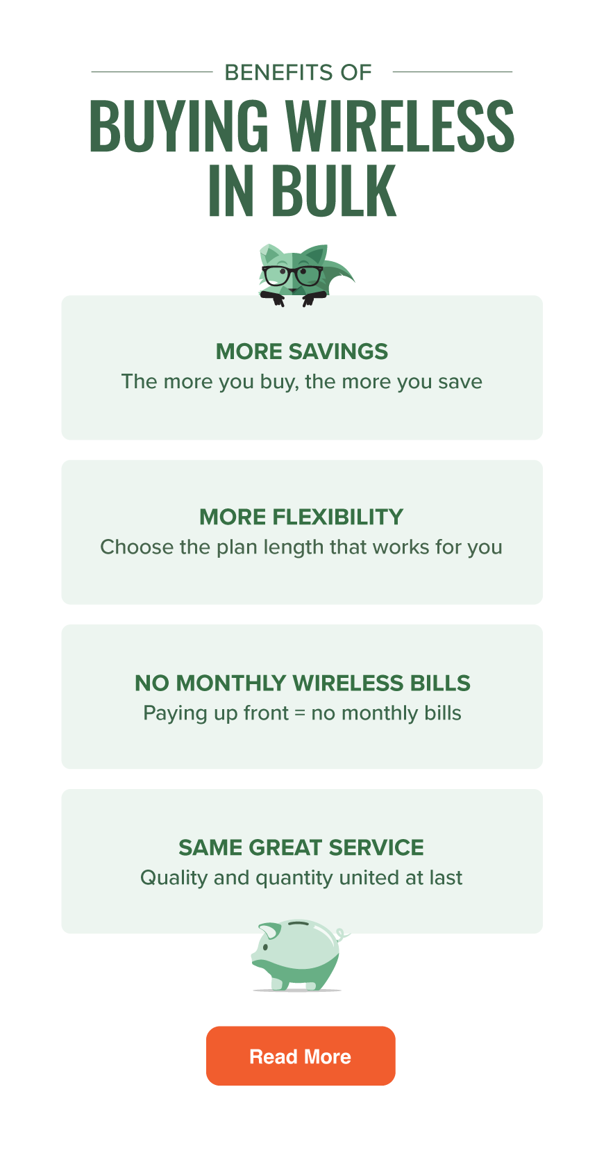 Benefits of buying in bulk