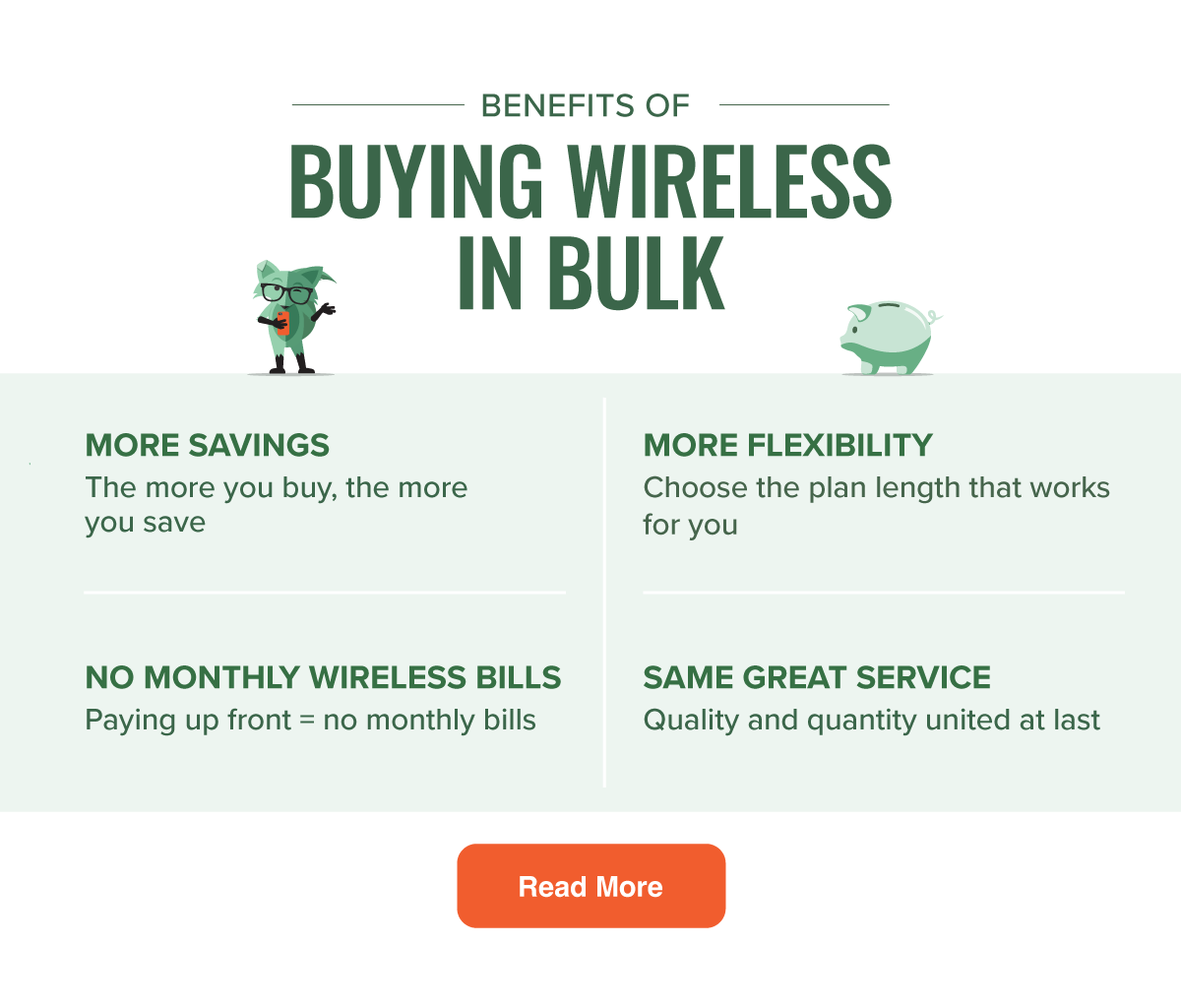 Benefits of buying in bulk