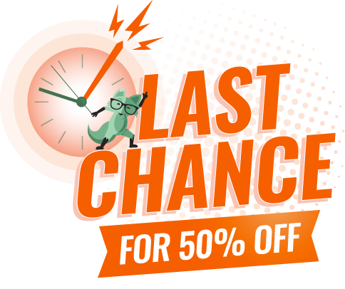 Our Best Deal Of The Year - 50% off