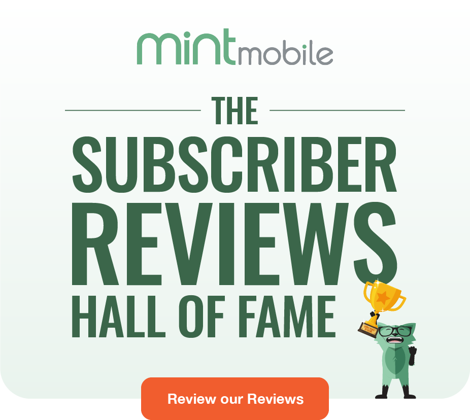 The subscriber reviews hall of fame