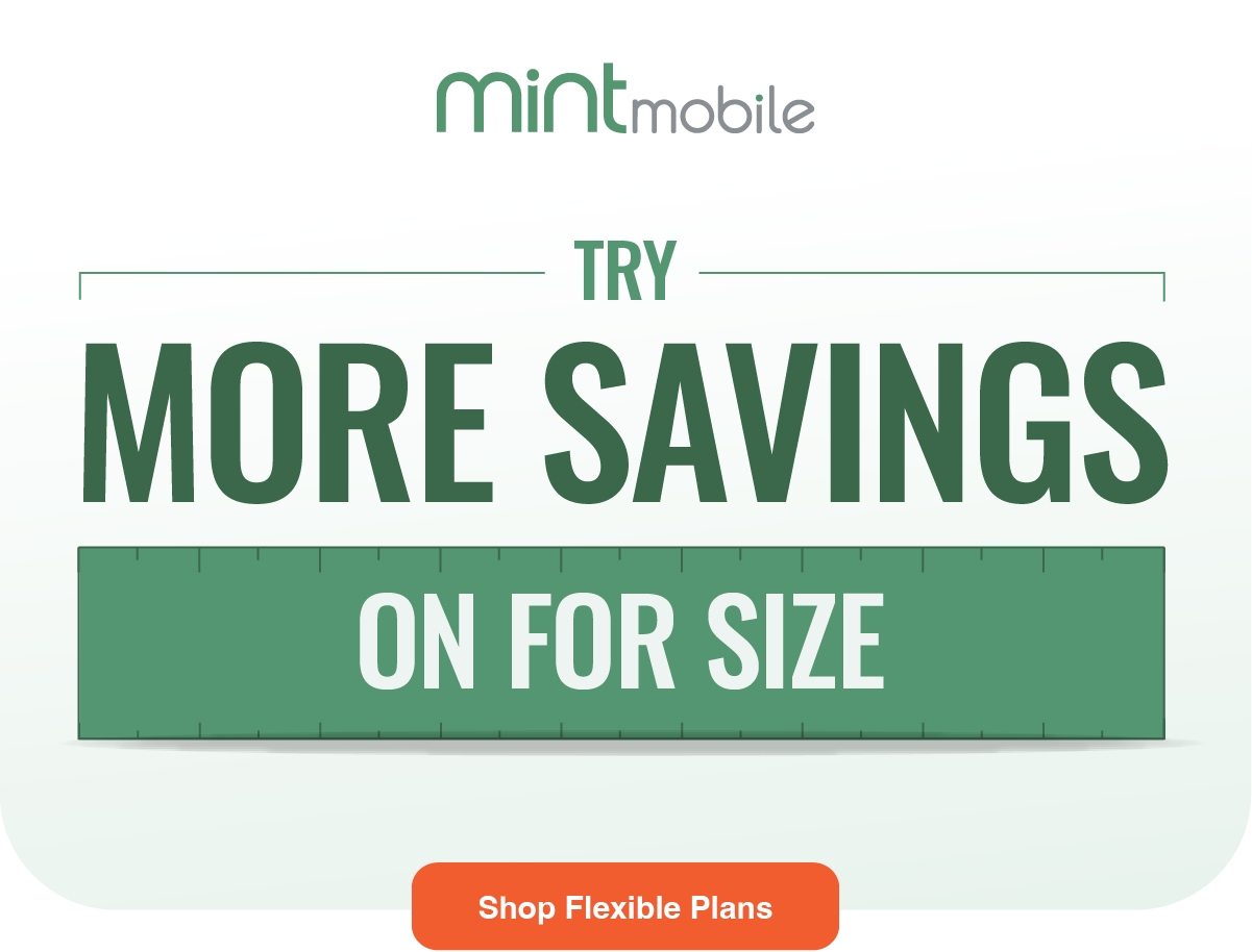Try more savings on for size