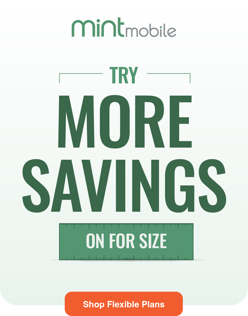 Try more savings on for size